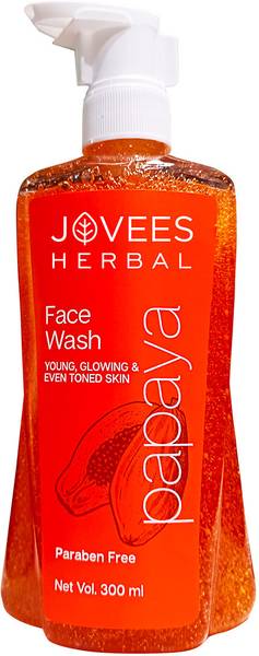 Jovees Herbal Papaya Women/Men Brightening and Glowing Skin Removes Pigmentation Face Wash