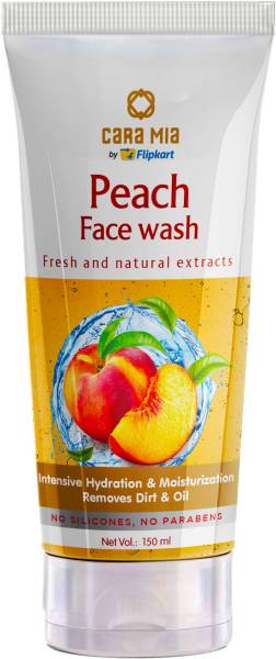 Cara Mia Natural & Moisturising Peach Face Wash