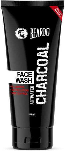 BEARDO Activated Charcoal Face Wash