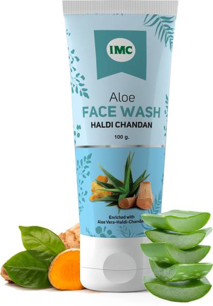 IMC Aloe With Haldi Chandan | Prevents Acne, Pimples, Wrinkles & Tanning Face Wash