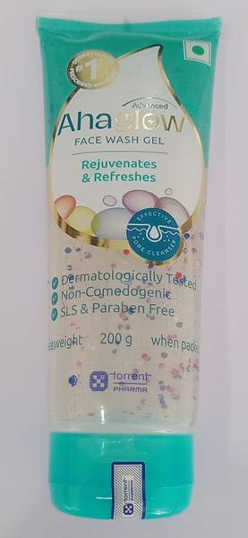 Torrent Pharmaceuticals Ahaglow face wash gel 200g Face Wash