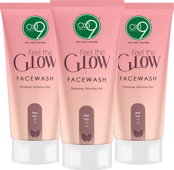 Oxi9 Feel the Glow Pack of 3 Face Wash