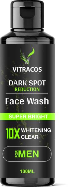 VITRACOS Dark Spot Removal | Pore Cleansing Soap-Free for Men Face Wash