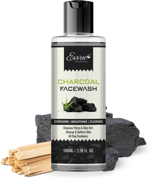 Evvue Activated charcoal Face Wash