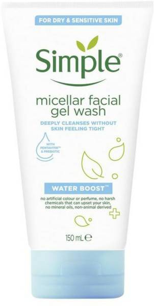 Simple MICELLAR FACIAL GEL FACE WASH Face Wash