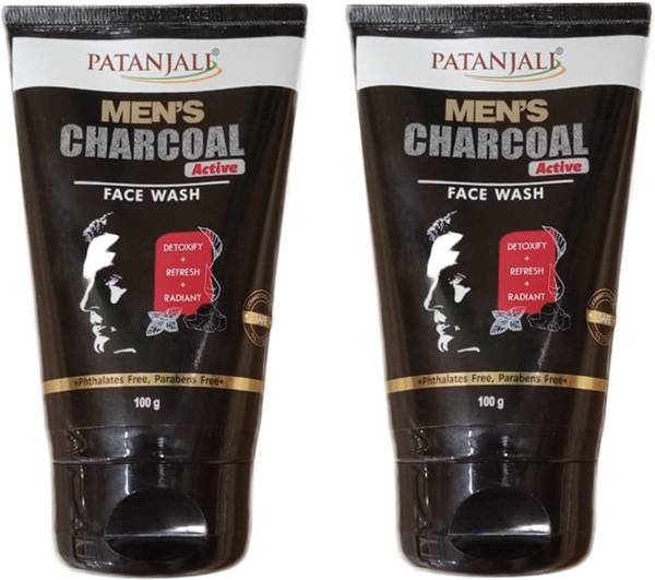 PATANJALI Mens charcoal active Face Wash