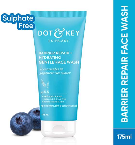 Dot & Key Barrier Repair Hydrating Gentle With Probiotic, Hyaluronic, pH 5.5 Face Wash