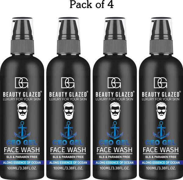 Beauty Glazed Ceo Gel for Men, Fights Acne & Pimple, Skin Brightening, All Skin Types Glow Skin Face Wash