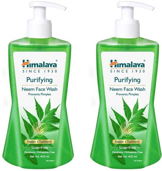 VAYDA HIMALAYA PURIFYING NEEM | PREVENTS PIMPLE | FACE WASH 200ML pack of 2 Face Wash