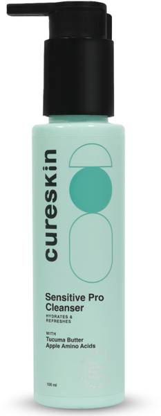 cureskin Sensitive Pro Cleanser with Apple Extracts for Sensitive Skin Face Wash