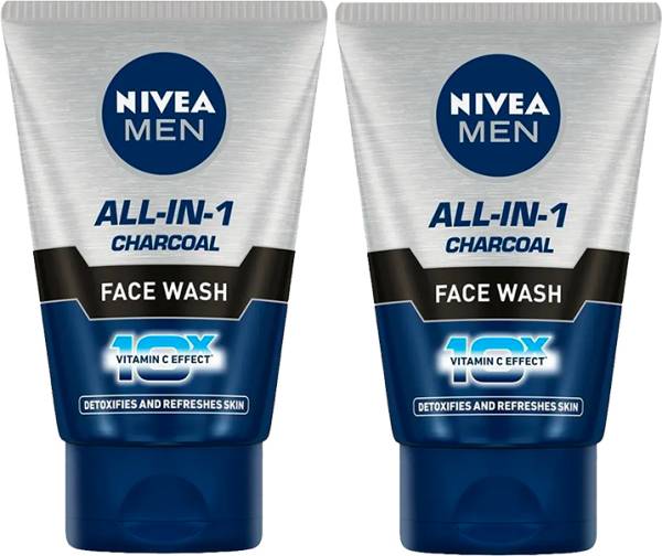 NIVEA Men All in1 (100 g, Pack of 2) Face Wash