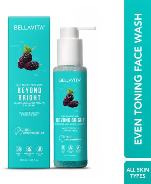 BELLAVITA Niacinamide | pH Balanced | Non-Irritating | Treats Pigmentation | Evens Out Skin Tone| All Skin Types Face Wash