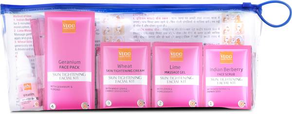 VLCC Skin Tightening Facial Kit For Youthful Looking Skin