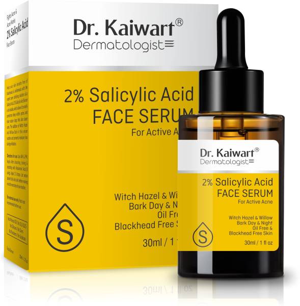 Dr. Kaiwart 2% Salicylic Acid Serum for Acne, Blackheads & Whiteheads Removal