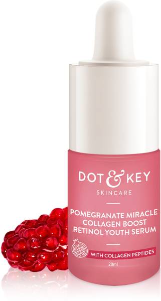 Dot & Key Pomegranate & Retinol Anti Ageing Serum for Face|Reduces Fine Lines & Wrinkles