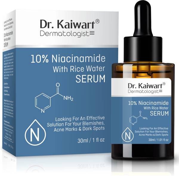 Dr. Kaiwart 10% Niacinamide with Rice Water Face Serum | Blemishes & Acne Marks