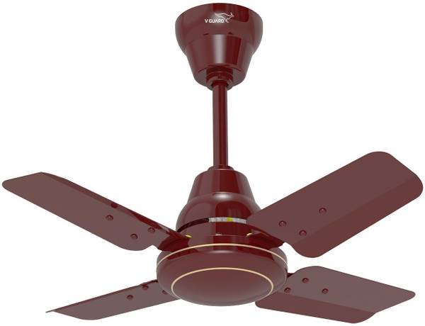 V-Guard Windle Pro Plus (Cherry Brown) 1 Star 600 mm 4 Blade Ceiling Fan