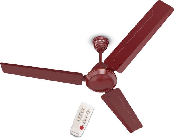 BAJAJ Crest Turbo BLDC 5 Star 1200 mm BLDC Motor with Remote 3 Blade Ceiling Fan
