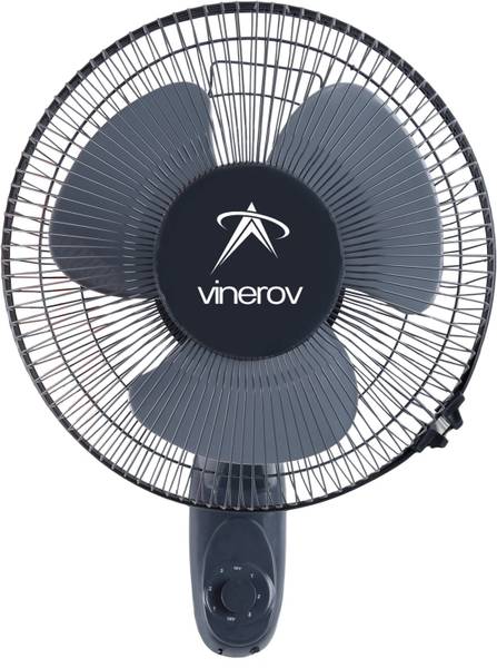 Vinerov Knight 12''HS | 90 Oscillation | 45 Tilt Support | 2200+ RPM | Home & Office with 1 Year Warranty Ultra High Speed 300 mm Wall Fan