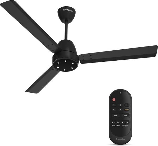 Crompton CFENNT30W48MBK5SRM 5 Star 1200 mm 3 Blade Ceiling Fan