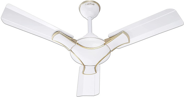 ACTIVA Corolla 36 Inch Pearl Ivory with 2 Year Warranty 900 mm Ceiling Fan