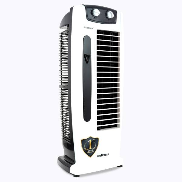 BlueBerry's Tower Fan - with powerful air throw, 25 Feet Air Delivery, 4-way Air Flow 120 mm Silent Operation 1 Blade Tower Fan