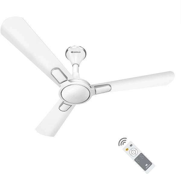 HAVELLS Bianca BLDC 1200 mm BLDC Motor with Remote 3 Blade Ceiling Fan