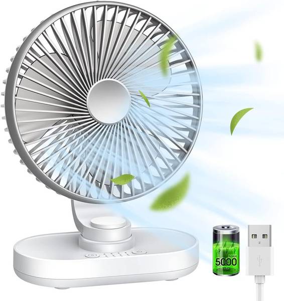 Sampri Water Cooling Fan Air Conditioner with Remote Control Room Spray Humidifier 40 mm 3 Blade Table Fan
