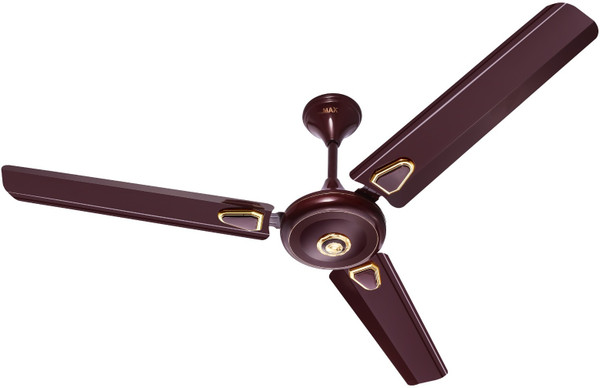 MinMAX 48'Inch Ceiling Fan 1200mm High Speed, Energy Efficient, Brown with Golden with 24 Months Warranty Anti Dust 1200 mm Ceiling Fan