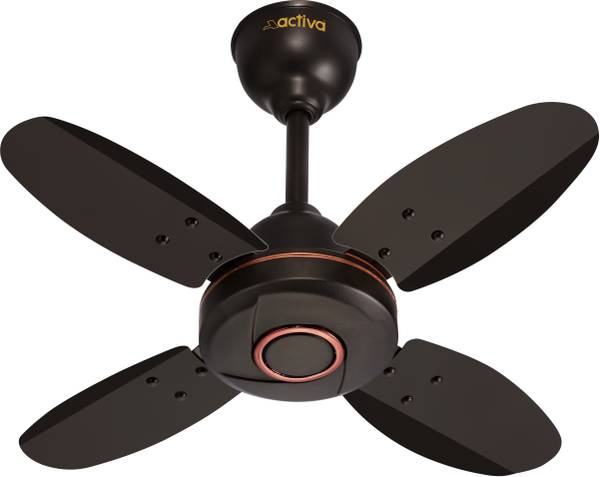 ACTIVA High Speed 850 RPM ORNET Bee Approved 5 Star 600 mm Anti Dust 4 Blade Ceiling Fan