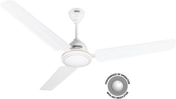 USHA Technoair 1200mm 5 Star Rated Energy Efficient with BLDC Motor (White) 5 Star 1200 mm BLDC Motor 3 Blade Ceiling Fan