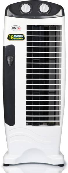 iBELL HAWA Deluxe Tower Fan, 25 ft Air Delivery, Anti-Rust White Body, 4-way Air Flow, Ultra High Speed Tower Fan