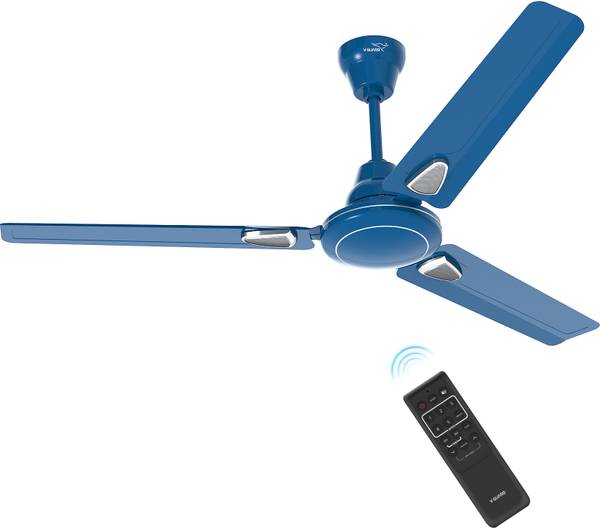 V-Guard Windle Deco BLDC 5 Star 1200 mm BLDC Motor with Remote 3 Blade Ceiling Fan