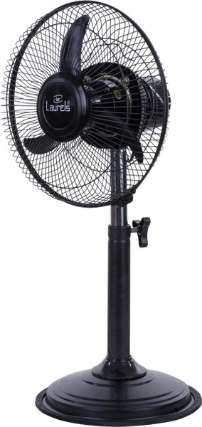 Is Laurels PLJUNIORBLT with 12 Months Warranty Ultra High Speed 300 mm Pedestal Fan