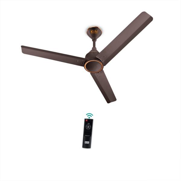 KUHL Arctis A4 Decorative Power Saving Fan|Saves upto 65% Electricity|High Air Flow 5 Star 1200 mm 3 Blade Ceiling Fan