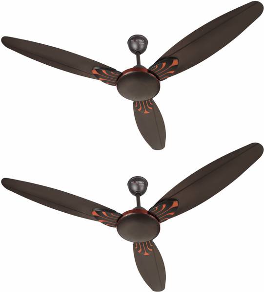 Moonstruck By Suprimo 48 Inch Smoky Breeze High Speed 1200 mm Ultra High Speed 3 Blade Ceiling Fan