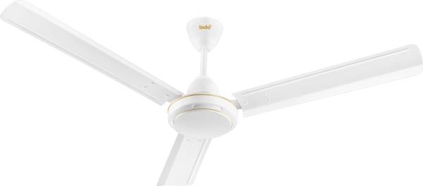 Indo 48" Ceiling fan PACE | BEE star rated | 1200mm| Durable | 2 Years warranty 1 Star 1200 mm 3 Blade Ceiling Fan