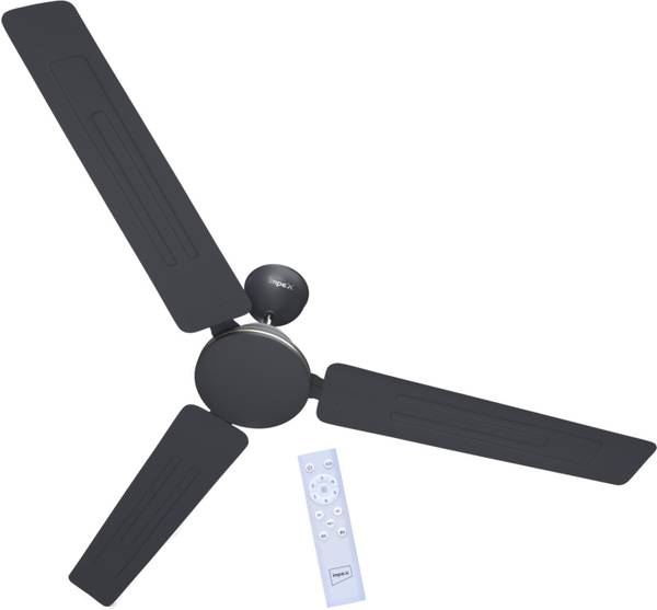 IMPEX BLDC HISAVE 31 DX smoke brown 5 Star 1200 mm 3 Blade Ceiling Fan