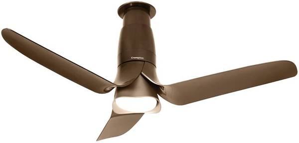 Crompton Silent Pro Blossom (48 inch) Premium design, Silent fan with Smart iOT features 1200 mm BLDC Motor with Remote 3 Blade Ceiling Fan