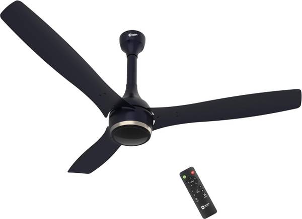 Orient Electric AEON BLDC FAN WITH REMOTE (KNIGHT BLUE) 5 Star 1200 mm 3 Blade Ceiling Fan