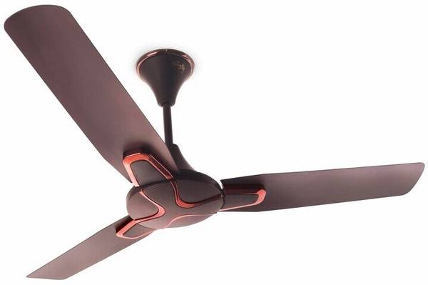 OMEGA'S ONIX 48 inch with Double ball bearing 5 Star 1200 mm Silent Operation 3 Blade Ceiling Fan