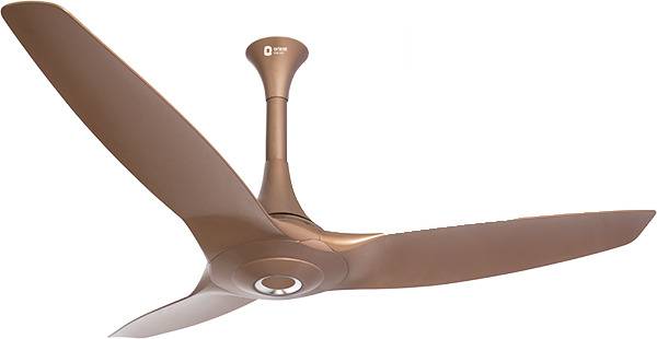 Orient Electric Orient Aeroquiet Caramel Brown 1200mm 5 Star 1230 mm 3 Blade Ceiling Fan