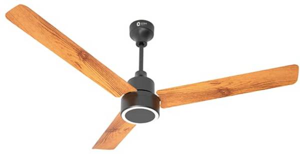 Orient Electric 1200mm Ecotech Prime BLDC 5 Star Rated Ceiling Fan With Remote Oak Wood 5 Star 1200 mm 3 Blade Ceiling Fan
