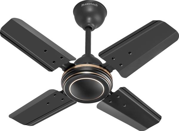 Maxotech Nate Ultra High Speed 24 Inch 600 mm Anti Dust 4 Blade Ceiling Fan