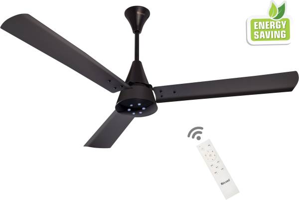 Relaxo Legend27 BLDC Fan with Led Light 5 Star 1200 mm BLDC Motor with Remote 3 Blade Ceiling Fan