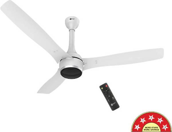 Orient Electric AEON BLDC FAN WITH REMOTE 5 Star 1200 mm 3 Blade Ceiling Fan
