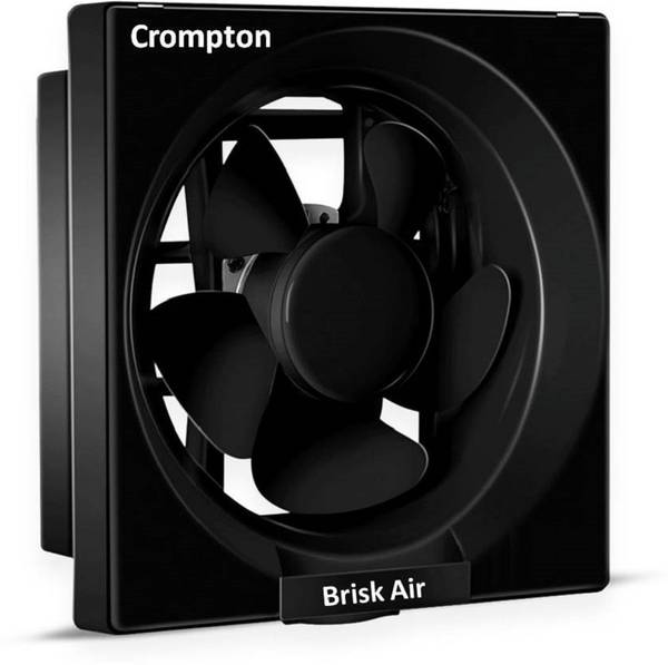 Crompton Brisk Air Super Silent Automatic Shutters High Speed 100% Copper 12 with 24 Months Warranty Silent Operation 200 mm Exhaust Fan