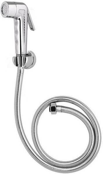 Parryware Splash ABS Health Faucet with Hook and 1 m SS Hose Pipe set of 1 pic 074 Faucet Set
