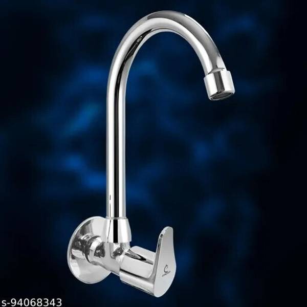 INDOROX by INDOROX SmartBuy Vignet Stainless Steel Sink Tap with Foam Flow for Kitchen Sink - Pack Bib Tap Faucet