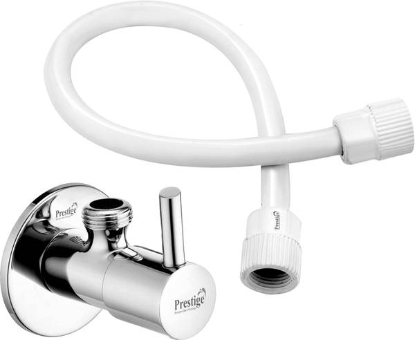 Prestige Premium quality Turbo Angle Valve With 36_INCH_PTMT_PIPE (PACK OF 1) Angle Cock Faucet